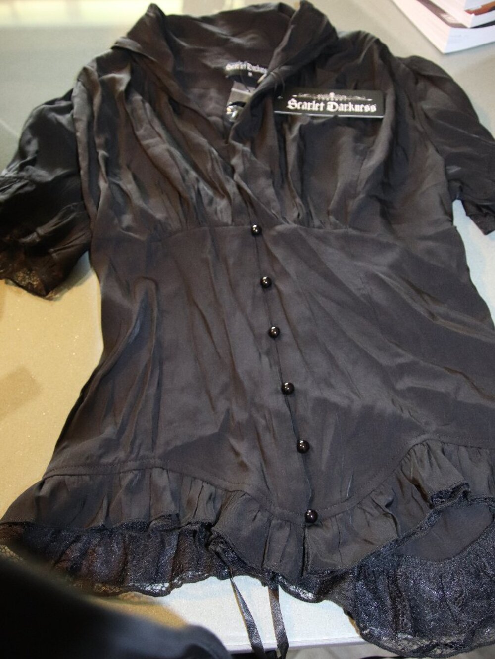 Gothic button shirt